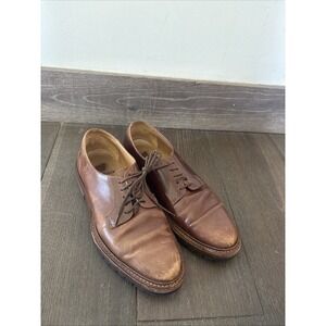 Bobby's Vintage Brown Leather Dress Shoes Men's Size 42